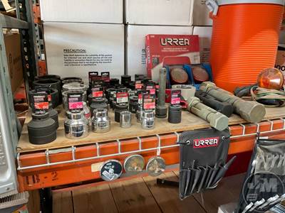 QTY Of (2) Shelves Sockets, Lights, Water Cooler, Hammers, Â RECEIVERS***Shelves