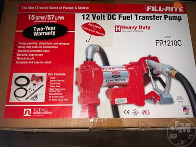 Fuel Pump, 12 Volt Fuel Transfer Pump 15GPM