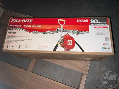 Hand Pump, Piston Hand Pump 20 Gallons Per 100 Strokes