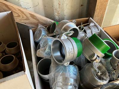 Unused Suction And Discharge Fittings, Shelf Of Suction And Discharge Fittng ***