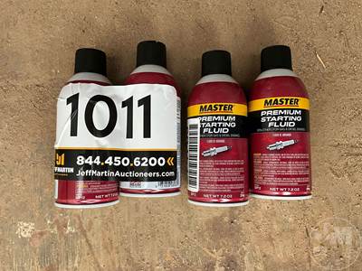 QTY Of (4) 7.2OZ Master Premium Starting Fluid, Â