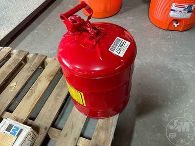 Unused  5 Gal. Steel Fuel Can, Â