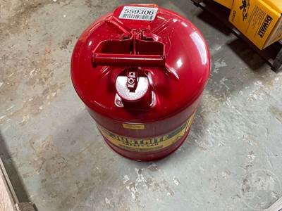 Unused  5 Gal. Steel Fuel Can, Â