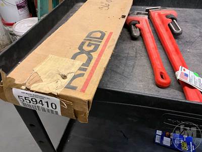 Ridgid Pipe Wrench, 36", 24", 18" POPipe Wrench