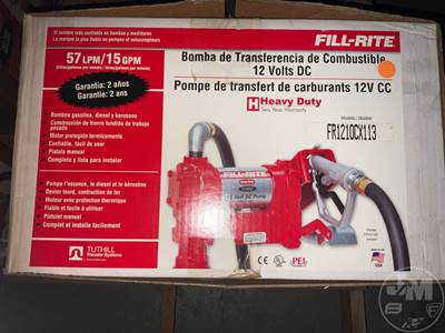 Fuel Pump, Heavy Duty Transfer Pump 12 Volts 15 GPM