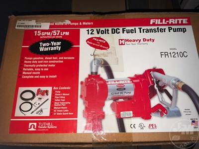 Fuel Pump, 12 Volt DC Fuel Transfer Pump 15GPM