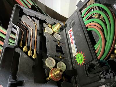 Lot Of Wire, Air Hoses, Torch Kit