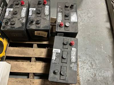 QTY (4) 6 Volts Batteries