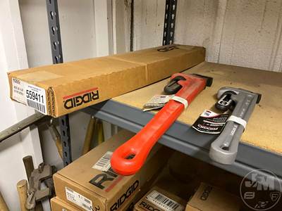 Ridgid Pipe Wrenches, 36", 24", 18" Pipe Wrench