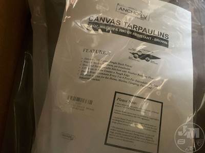 Canvas Tarpauline 12 Oz Mildew Resistant Brown