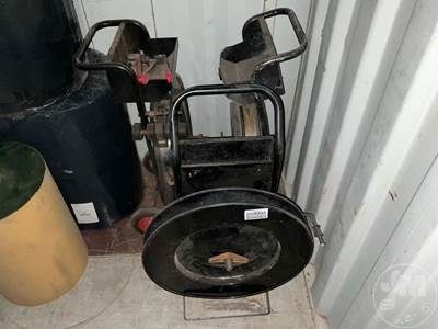 QTY Of (3) Metal Banding Carts, Â