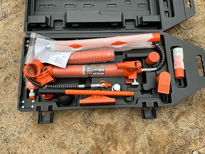 Portable Hydraulic Equipment Kit, Â Carry Case, 10 Ton