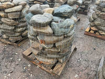 Pallet Of Landscape Rock, Â