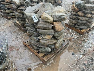 Pallet Of Landscape Rock, Â