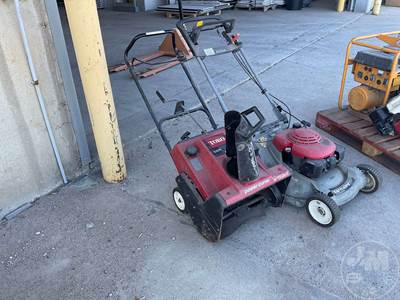 (1) Honda Harmony 215 Gas Push Mower, (1) Toro CCR 2000E Gas Walk Behind