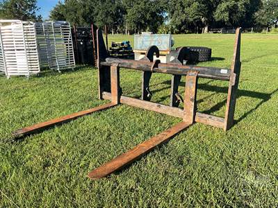 Used 72" Forks to Fit Caterpillar 966 Loader