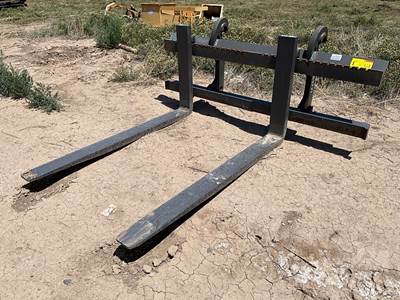 72 Inch Q/C Wheel Loader Forks to Fit Volvo L70H