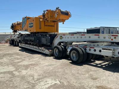 Kalyn Siebert Lowboy Trailer