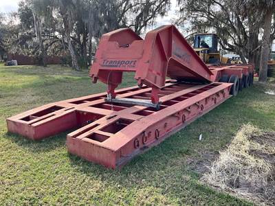 Transport HEAVY HAULER Lowboy Trailer