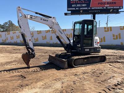 Bobcat E55 Mini Excavator