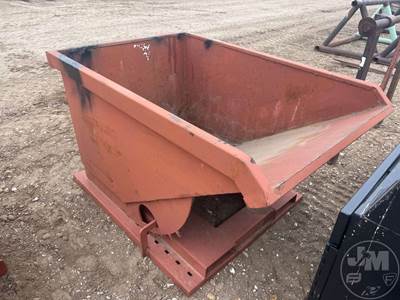 Dumping Hopper W/Fork Pockets,