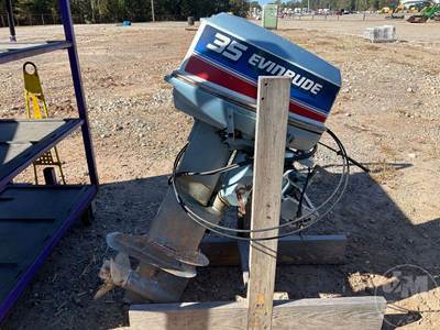1981 EVINRUDE E35ELCSM OUTBOARD MOTOR SN: E0004053