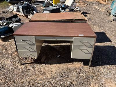 Lot Of (2) Metal OfFICE Desks, Various Control Boards, (3) Hardness Testers,