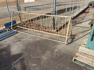 8â€™L X 32â€H Double Sided Bicycle Rack, Â