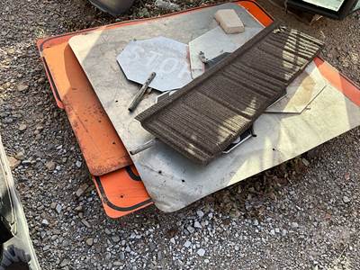 Lot Of Signs, 8' Suction Hose, Belting Material, 2" Suction Hose