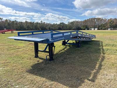 2025 Mobile Dock Leveler, MODEL:DCQY-15T,LOAD Capacity 15T, DIMENSION:6'10"W X