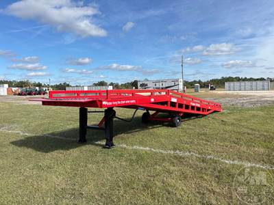 2025 Mobile Dock Leveler, MODEL:DCQY-15T,LOAD Capacity 15T, DIMENSION:6'10"W X
