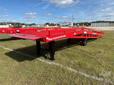 2025 Mobile Dock Leveler, MODEL:DCQY-15T,LOAD Capacity 15T, DIMENSION:6'10"W X