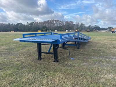 2025 Mobile Dock Leveler, MODEL:DCQY-15T,LOAD Capacity 15T, DIMENSION:6'10"W X