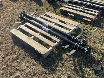 2 Pair Of Axles 58/73, (5) Lug, 3500LB Axle Weight