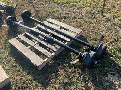 2 Pair Of Axles 80/95, (5) Lug, 3500LB Axle Weight