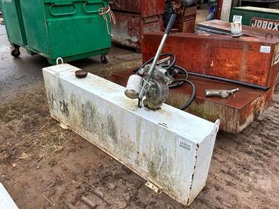 36 Gal Truck Mounted Fuel Tank,  W/ Gpi Pump