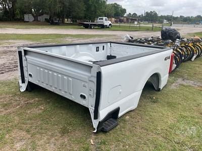 8FT Pickup Bed W/Bumper, To Fit 23-25 Ford 8FT SRW W/Side Step