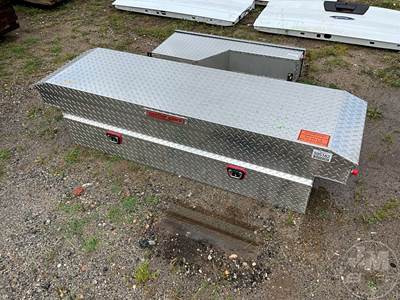 Used Weather Guard 127004 Truck Diamond Plated Tool Box 72"L x 20"W x 20"H