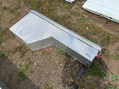 Weather Guard I71001 Diamond Plated Tool Box 46"L x 8"W x 21"H