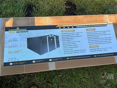 LANDHONOR 8'X10' METAL SHED LHR-MS0810 Mobile Home