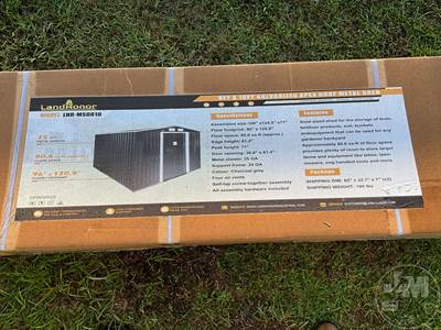 LANDHONOR 8'X10' METAL SHED LHR-MS0810 Mobile Home