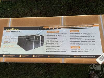 LANDHONOR 8'X10' METAL SHED LHR-MS0810 Mobile Home