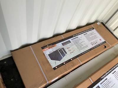 LHR-MS0810 8'X10' GALVANIZED APEX ROOF METAL SHED Mobile Home