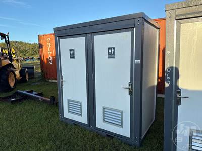 Double Wide, Double Door Toilet Bathroom