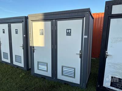 Double Wide, Double Door Toilet Bathroom