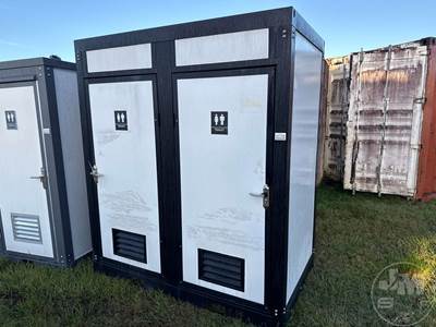 Double Wide, Double Door Toilet Bathroom