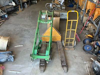 Walk Behind Pallet Jack W/Saftcart Dolly, Â