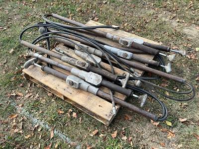 QTY (8) Hydraulic Tampers, Various Conditions