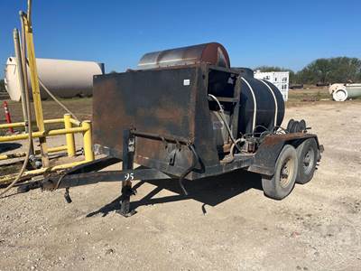 Landa Pressure Washer, Diesel Burner, Kubota 3 CYL Diesel Engine, Water Tank,