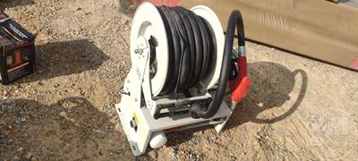 Pump, Electric, Electric Fuel Pump With Hose Reel/ High Flow Meter